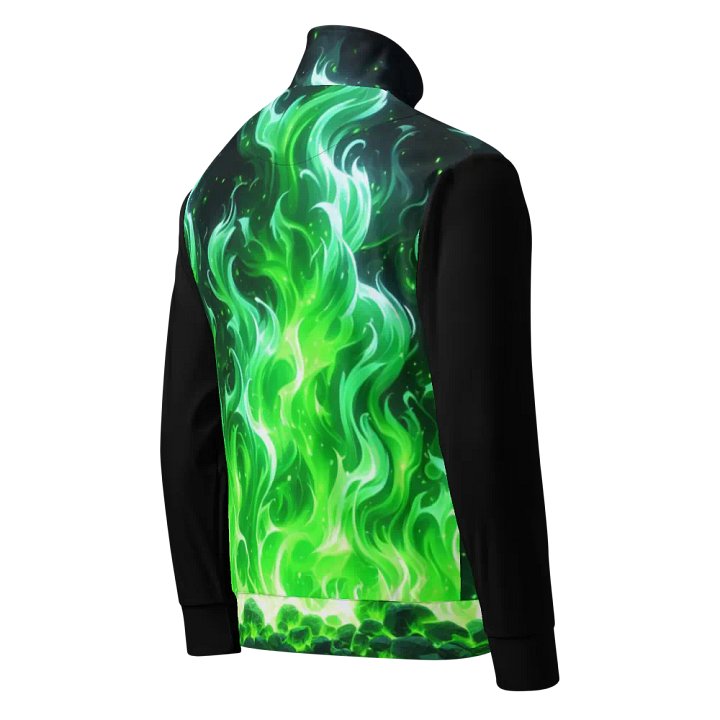 Mystic Ember Unisex Track Jacket | Ai Design product image (2)