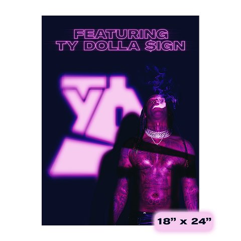 Featuring Ty Dolla $ign Poster product image (1)