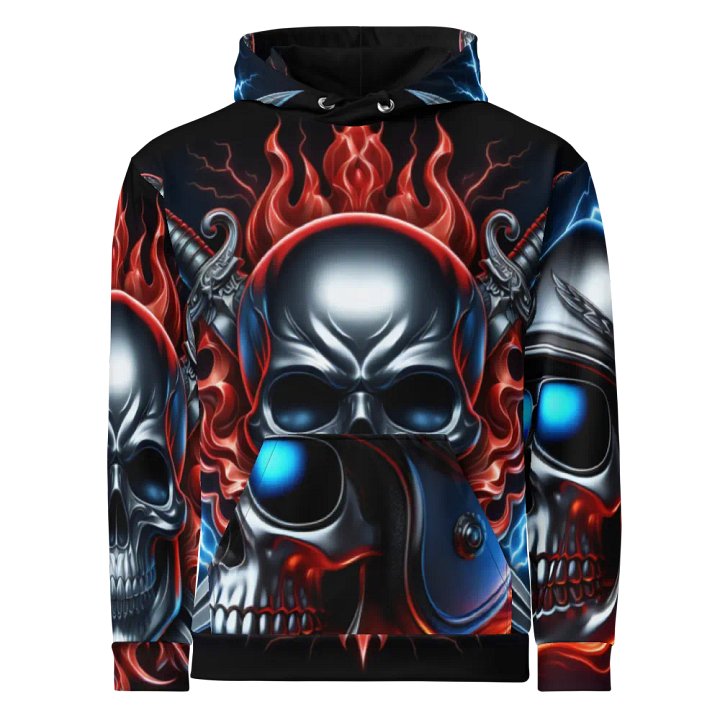 Energetic Skull Clothing - Unisex Skull Hoodie #33 product image (1)