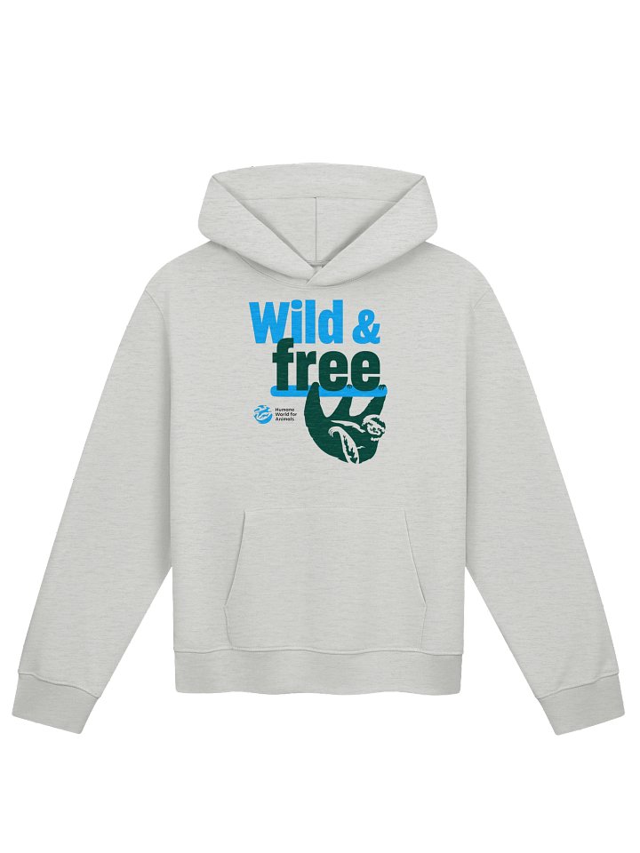 Wild & free - Sloth - Hoodie product image (2)