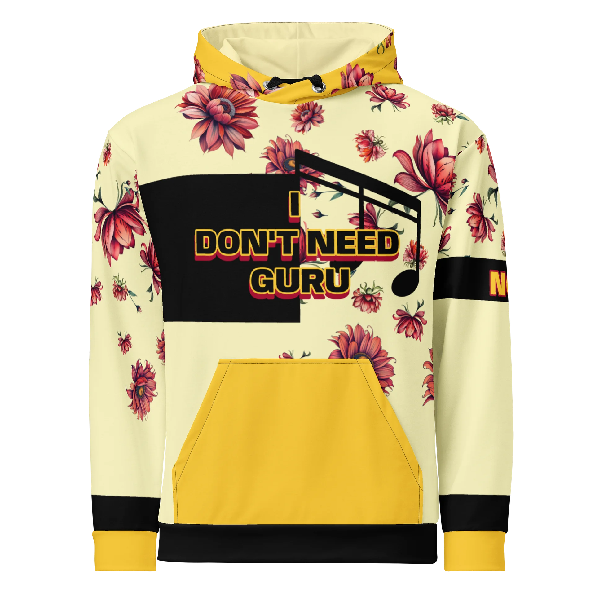 Flower thoughts-cotton hoodie-Gang edition product image (3)