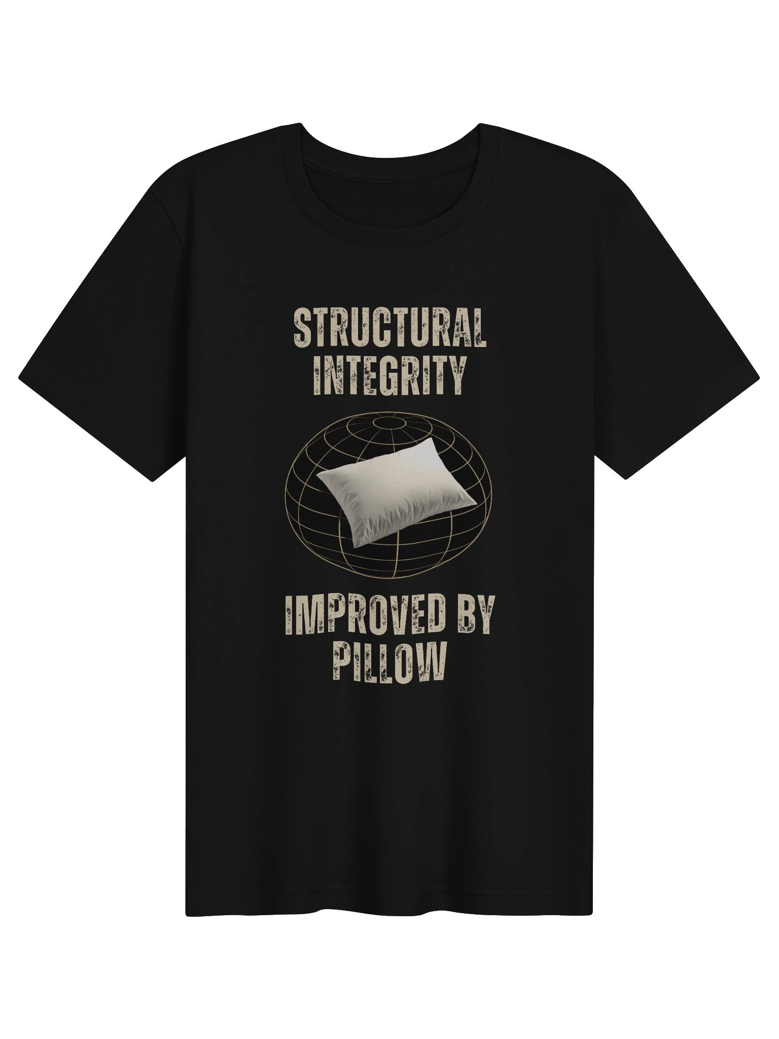 Structural Integrity Improved by Pillow Shirt | Chronic Pain & Hypermobility Humor Tee product image (1)