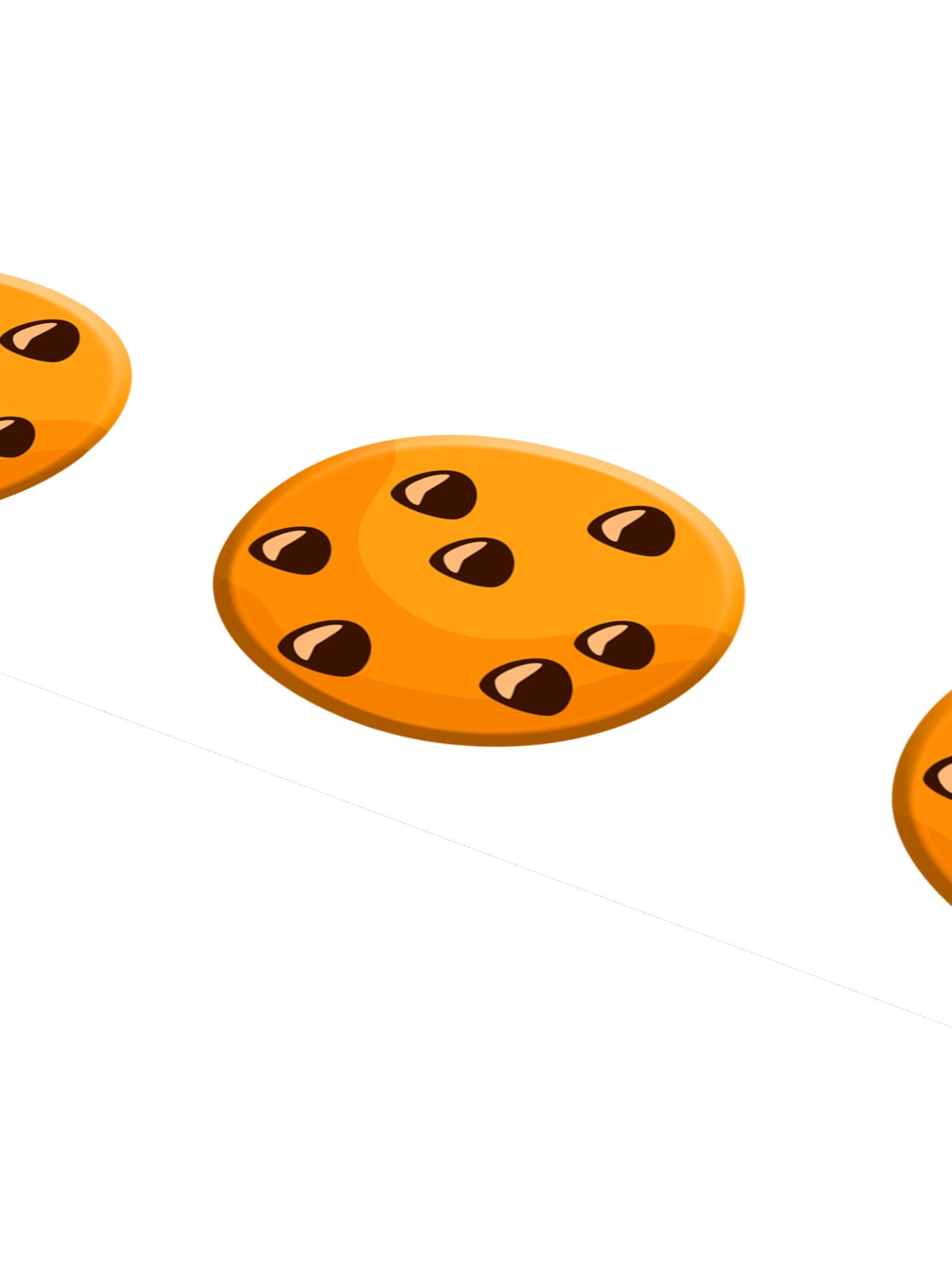 Three Cookie Emoji Sticker product image (4)