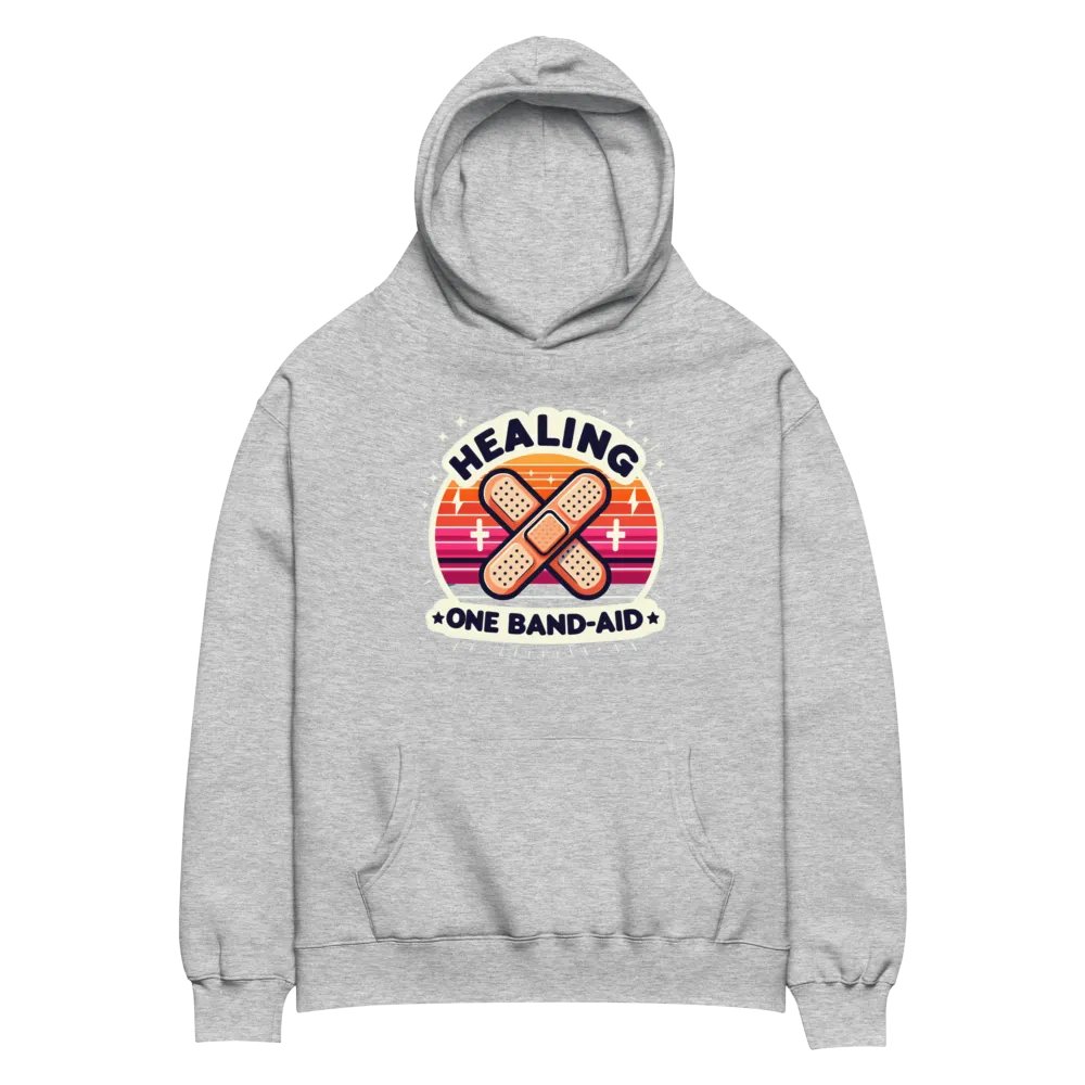 Healing One Band-Aid Unisex Hoodie product image (32)