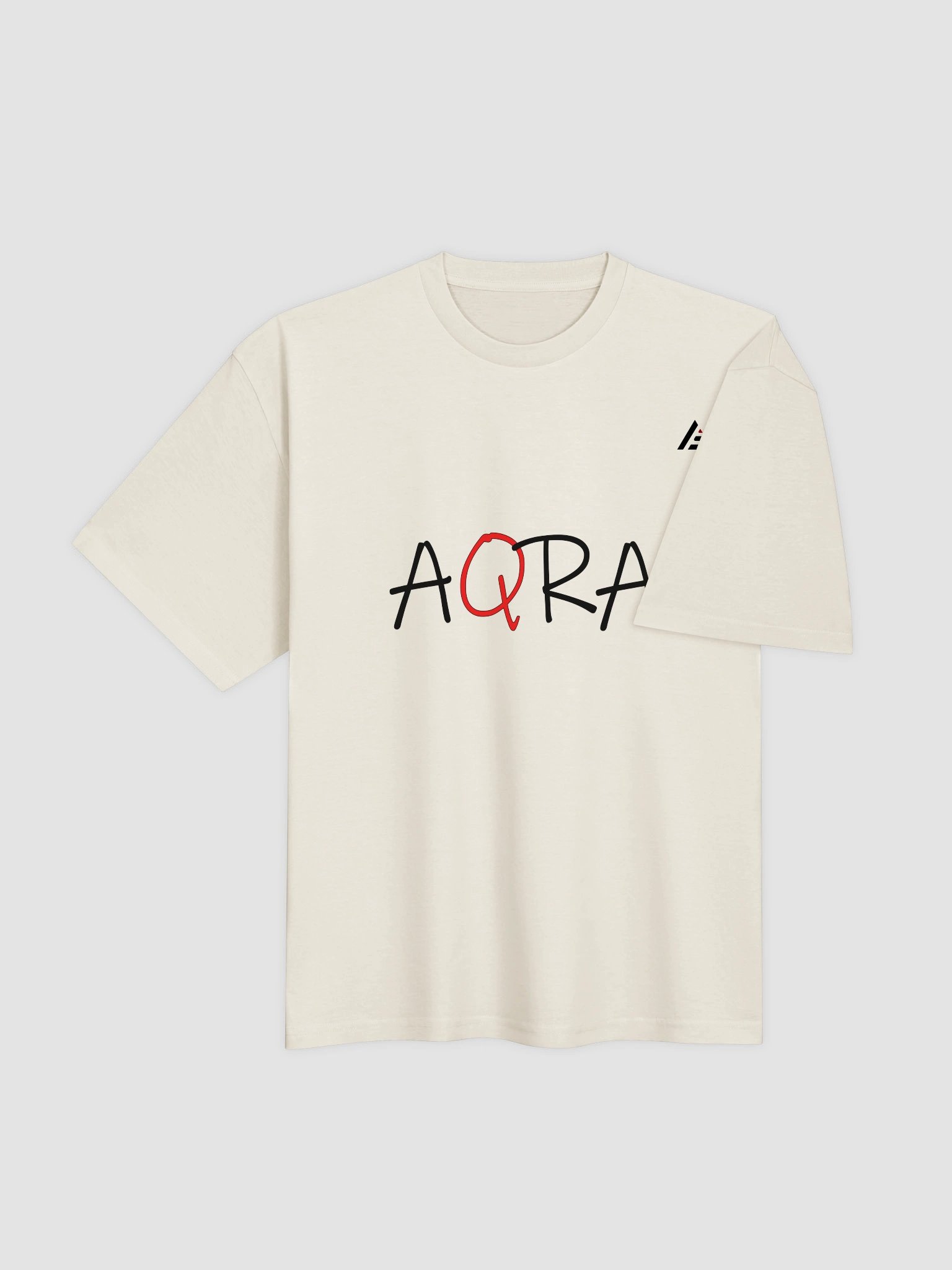AQRA Bold Red Loop Oversized Tee product image (8)