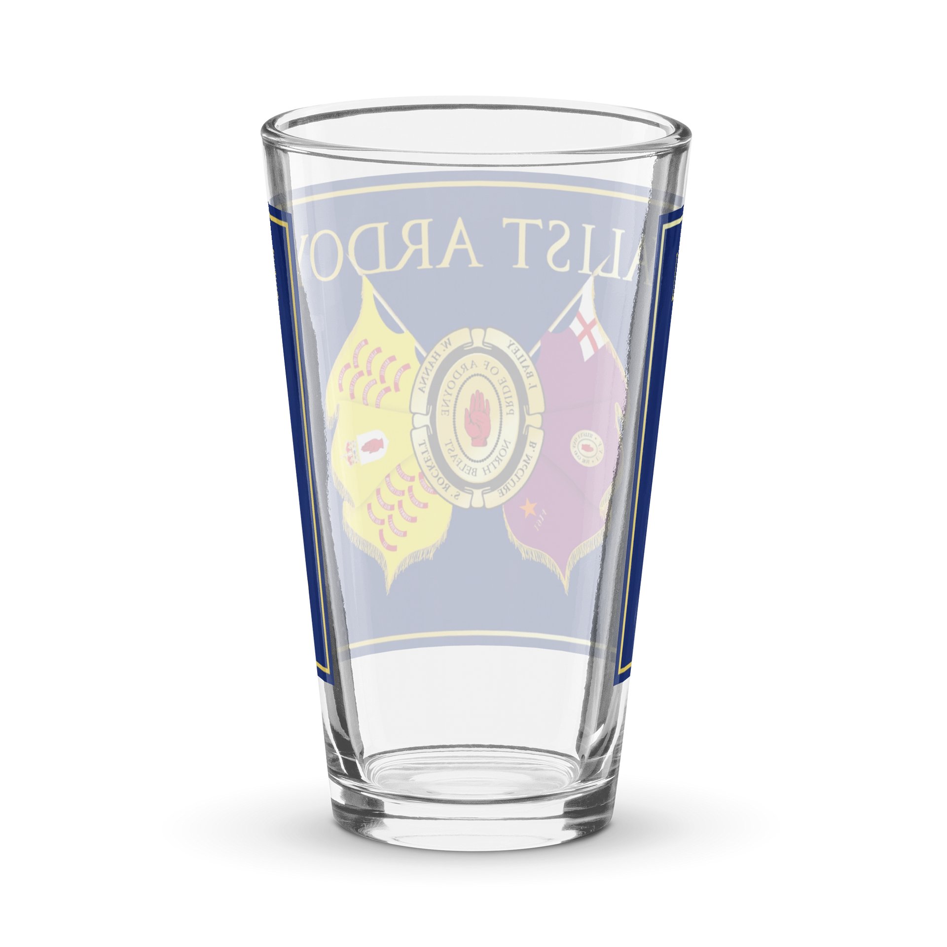 Loyalist Ardoyne Crest Shaker Pint Glass product image (2)
