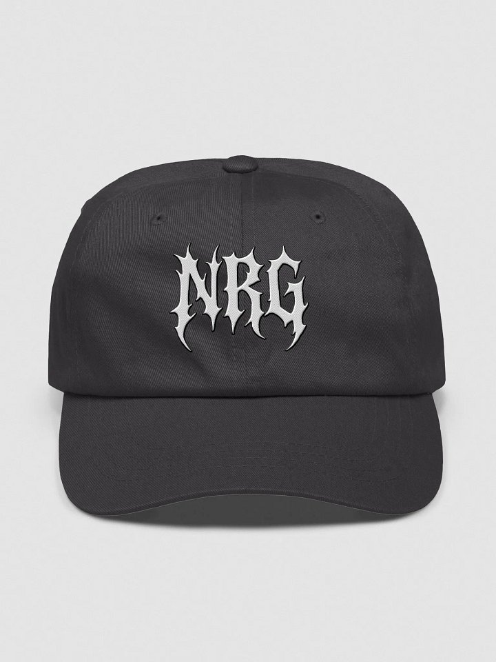 NRG Grunge Logo Embroidered Dad Hat product image (4)