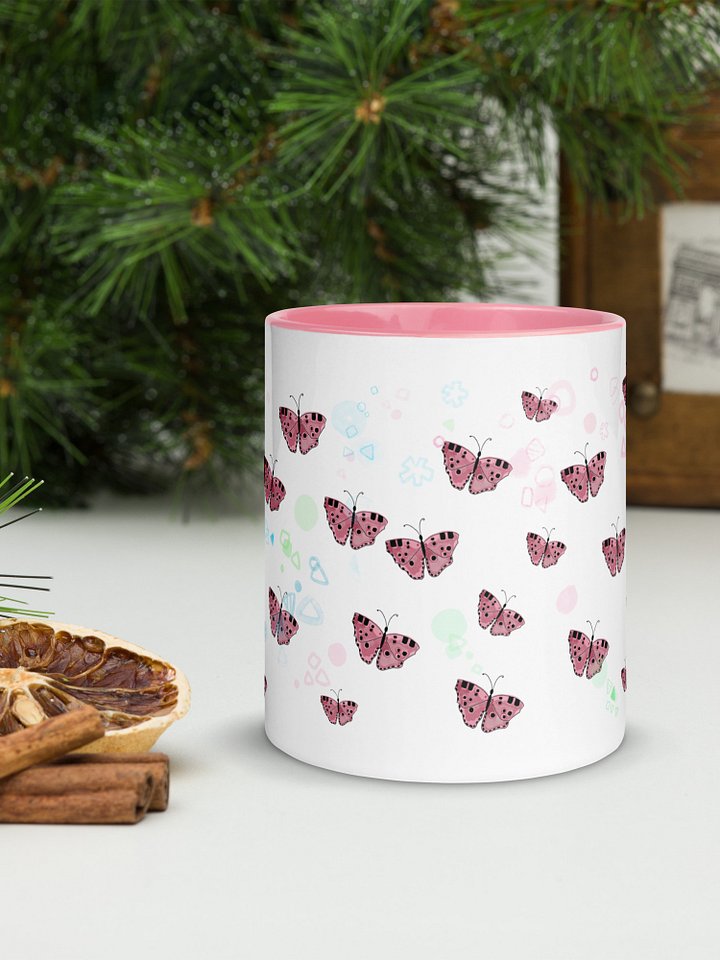 Pink Butterflies Mug product image (1)