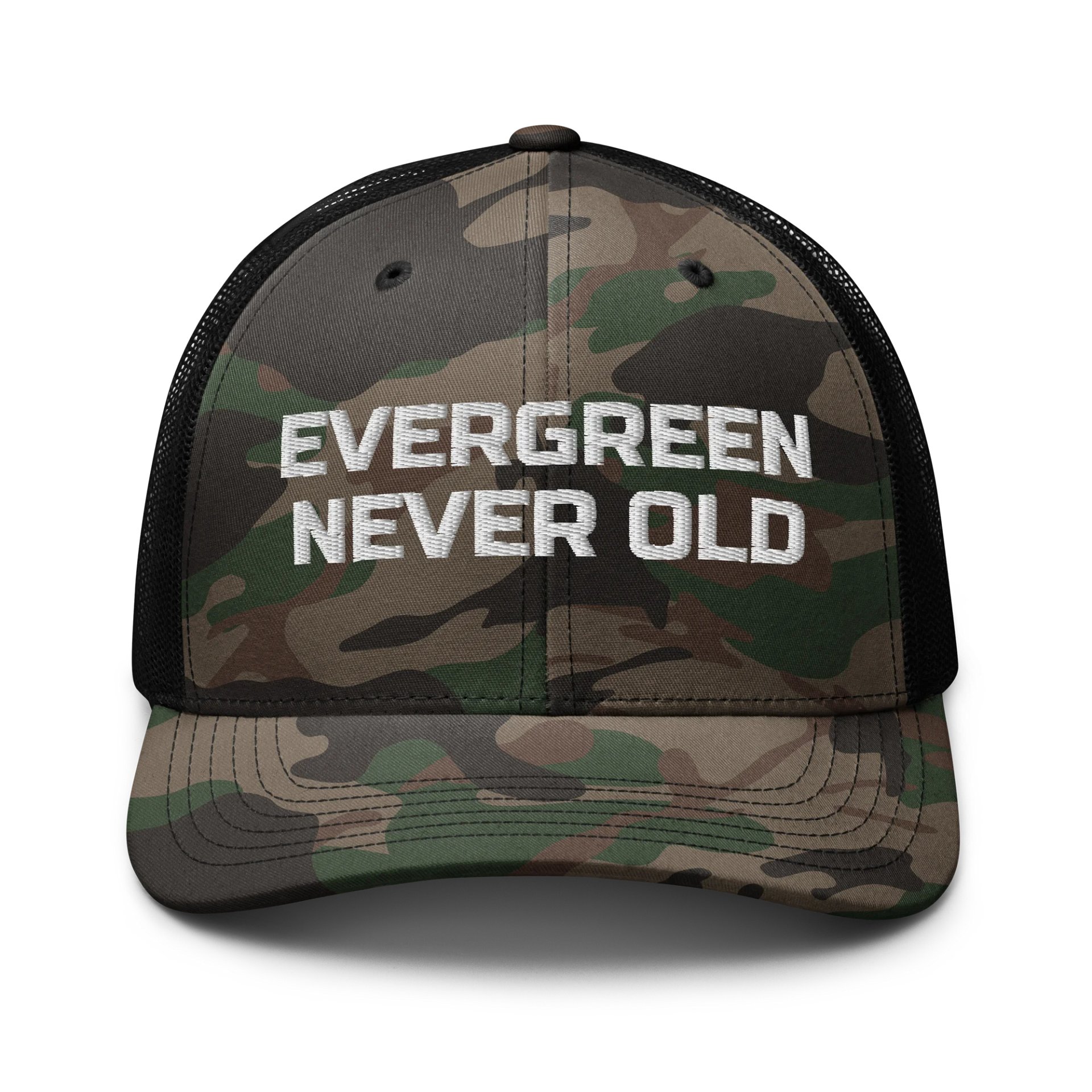 Urgers Evergreen Camouflage Trucker Hat product image (1)