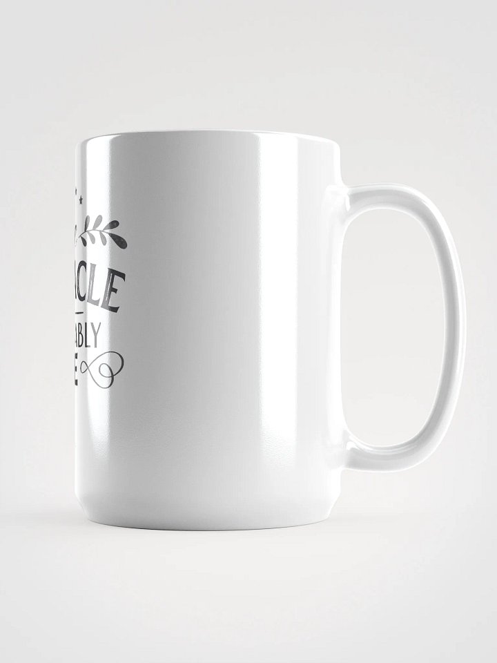 Obstacle Reflection White Glossy Mug product image (1)