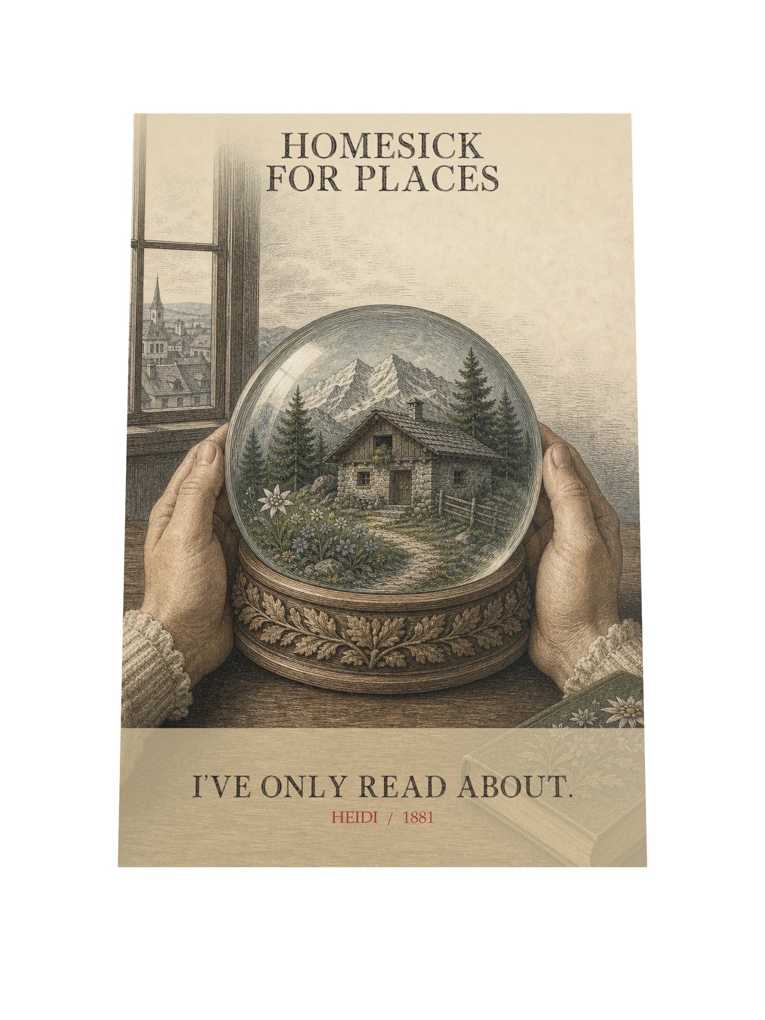 Homesick For Places Ve Only Read About -- Heidi Art Print product image (9)