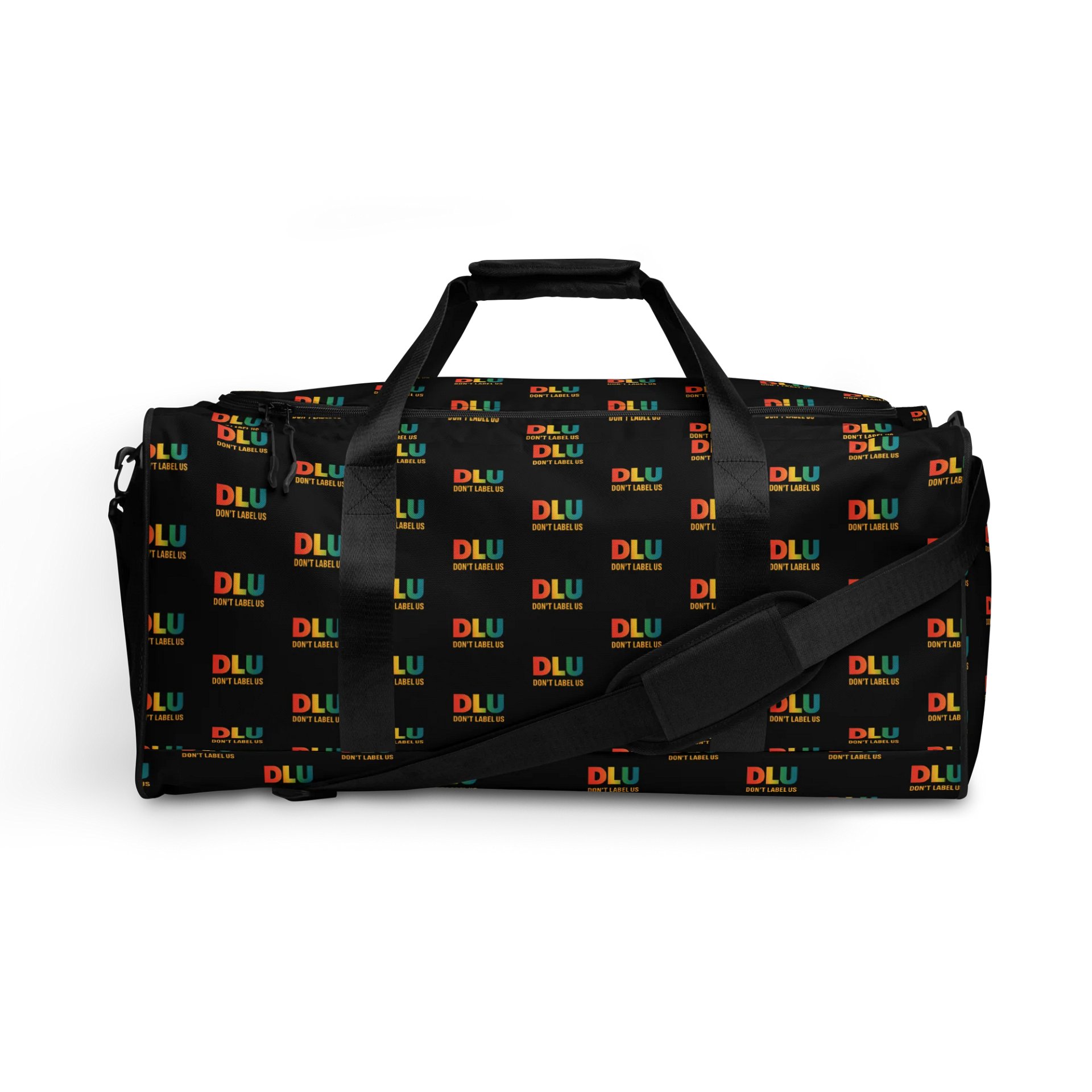 DLU Repeating Pattern All-Over Duffle Bag product image (1)