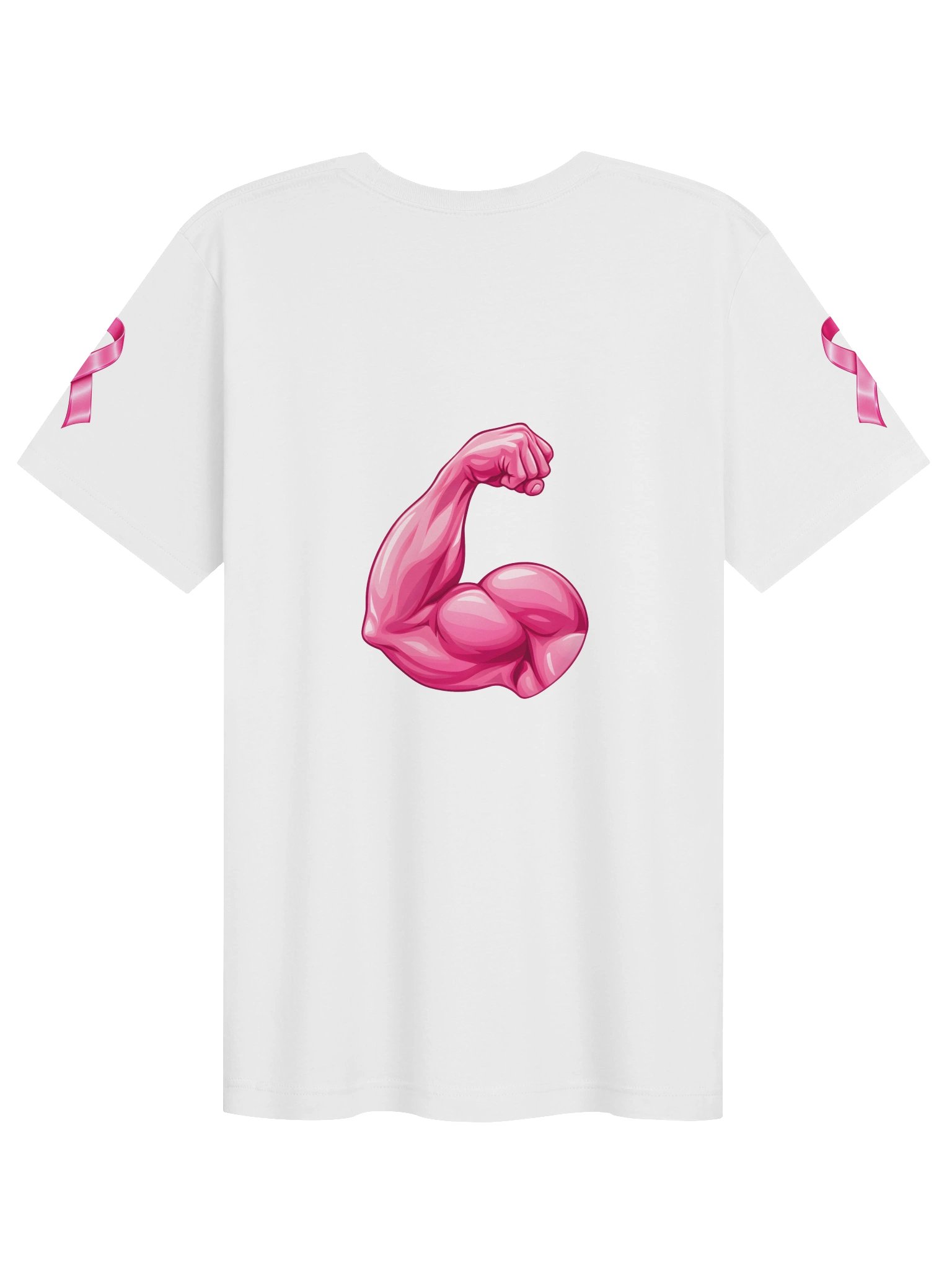Cancer Picked the Wrong Girl Pink Heart Tee product image (12)
