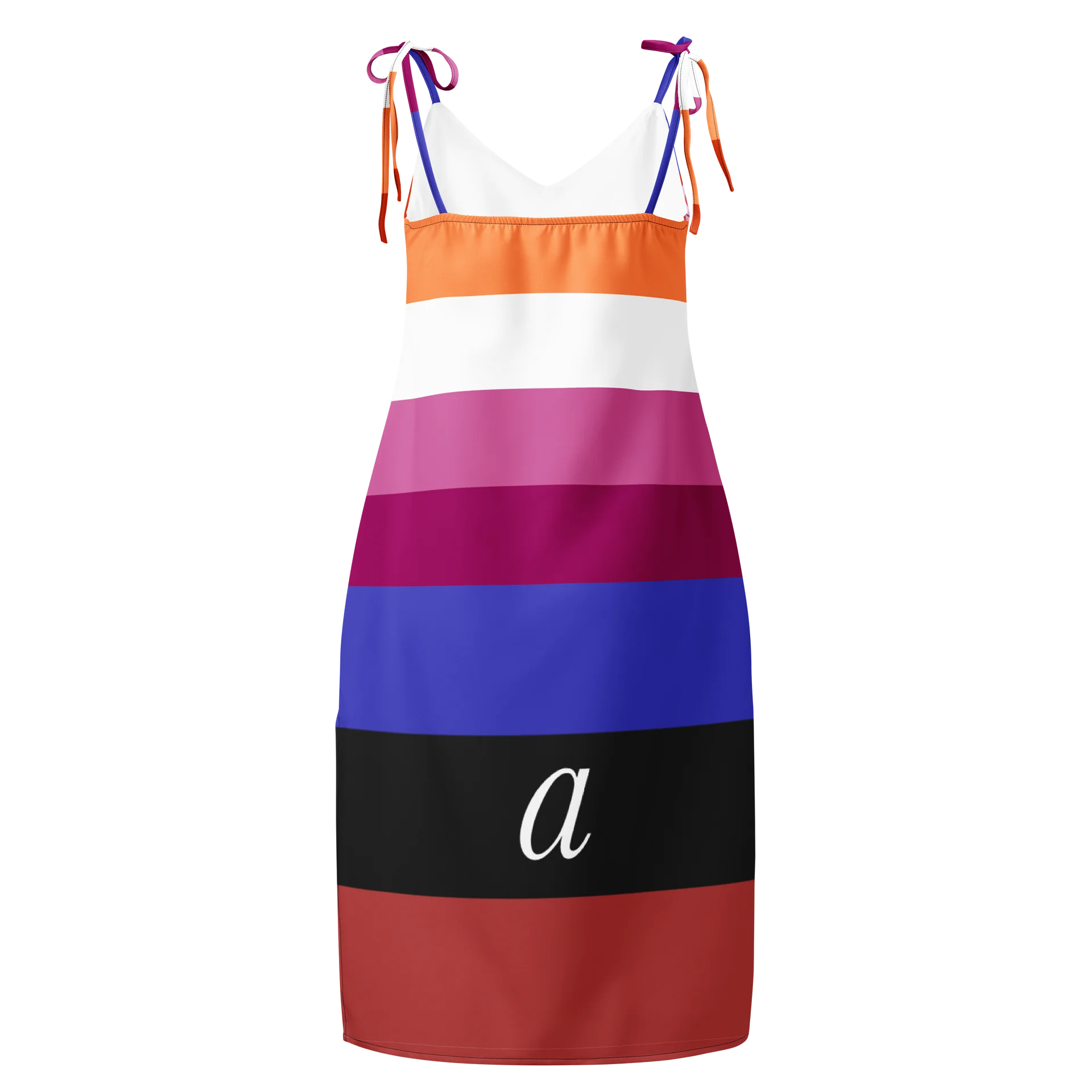 Lesbian Ambiamorous Pride Slip Dress product image (2)