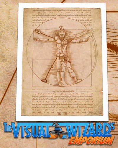 All Visual Wizards Start with Stick Figures! 
🔹 Inspired by one of the greatest visual wizards, Leonardo da Vinci. This is a ...