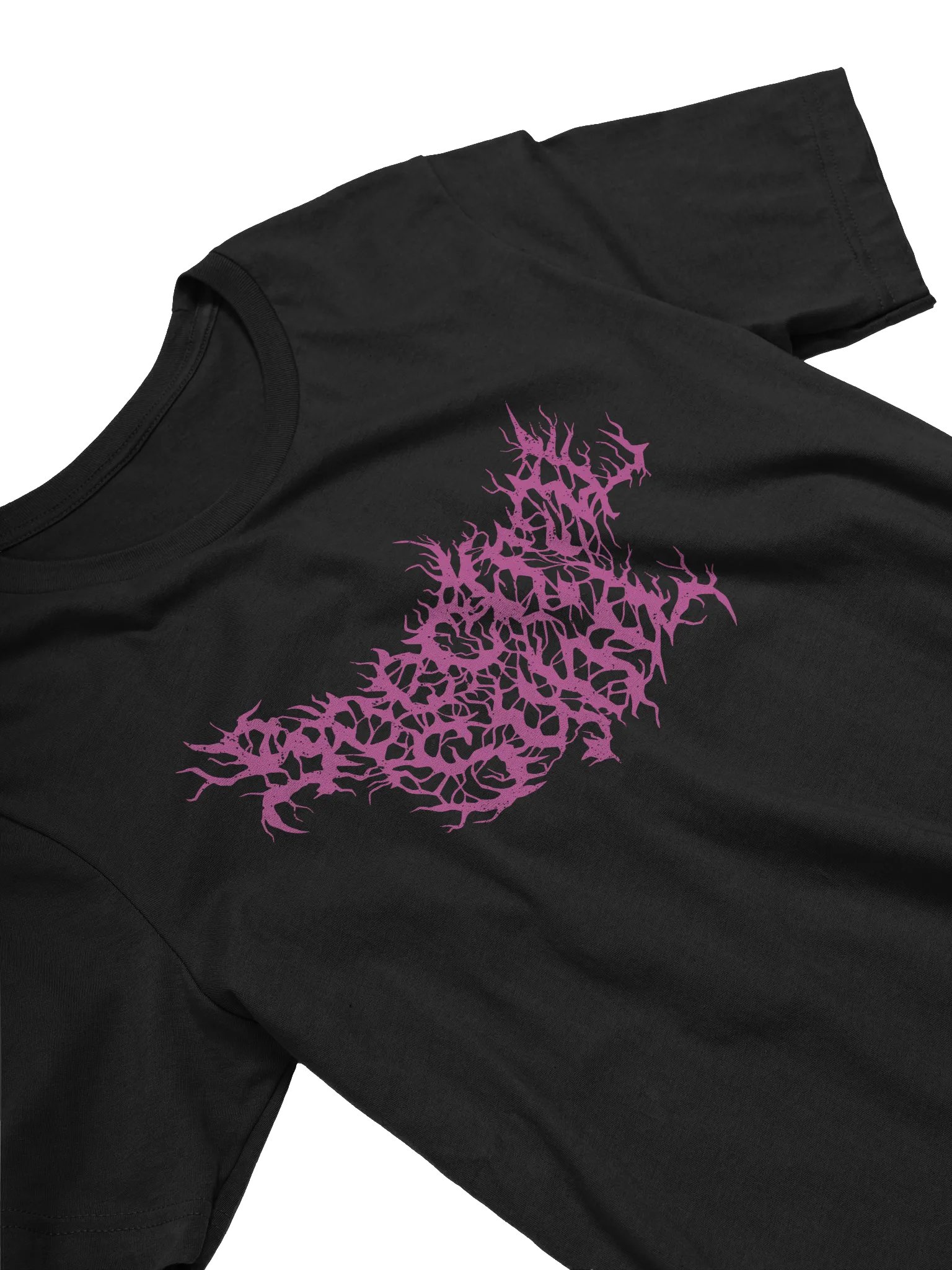 Black Metal Logo Pink product image (3)