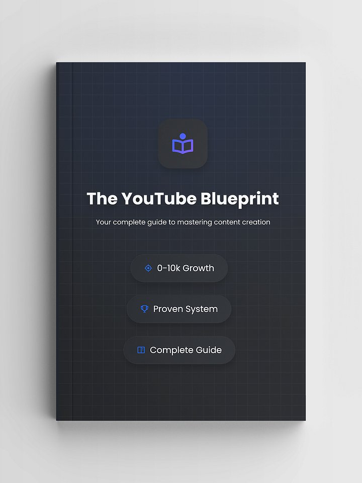 The YouTube Blueprint (Ebook) product image (1)