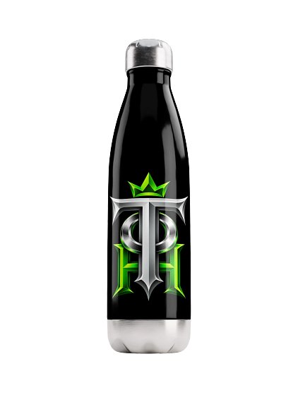 Truth Over Hype — Crown Logo Water Bottle official Monster Review merchandise