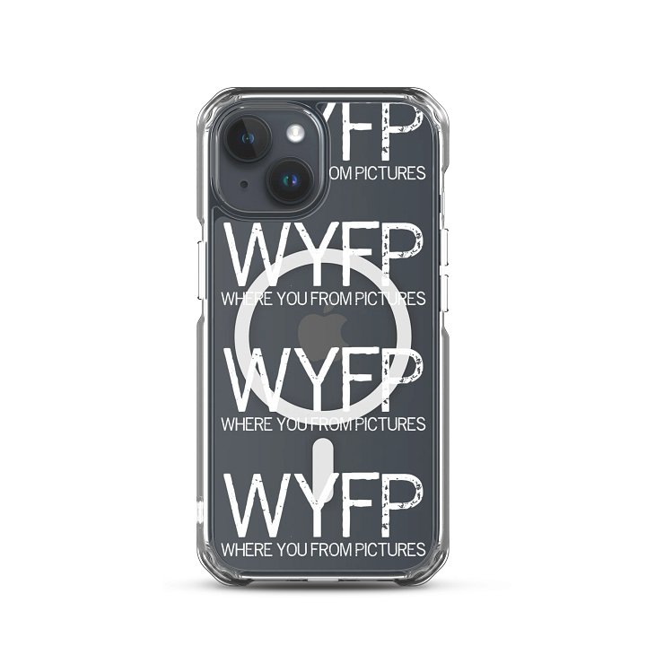 Where You From Pictures - iPhone MagSafe® Clear Case product image (1)