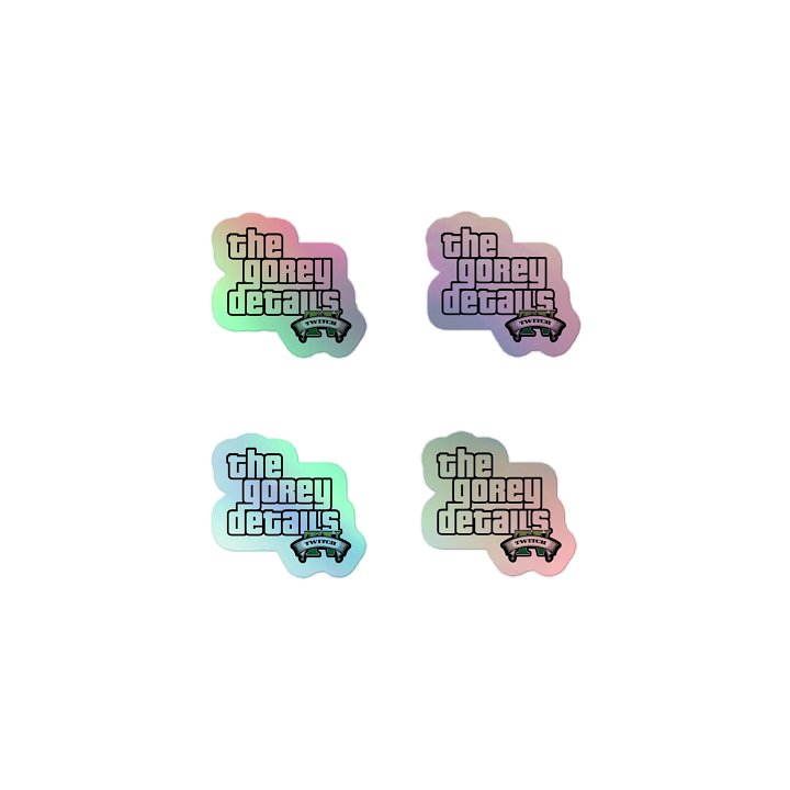 TGD - Kiss-Cut Holographic Sticker Sheet product image (1)