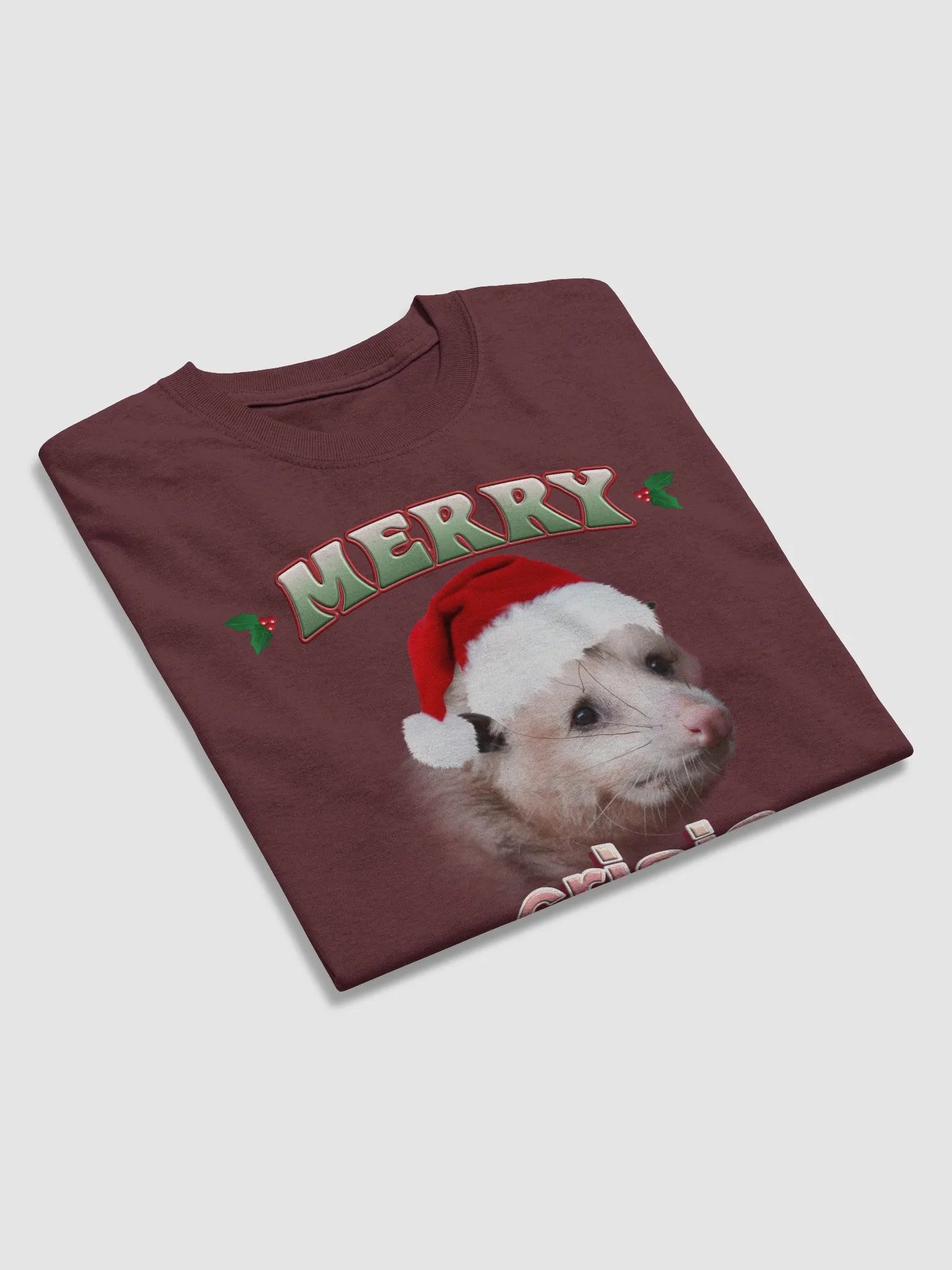 Merry Crisis possum T-shirt product image (38)