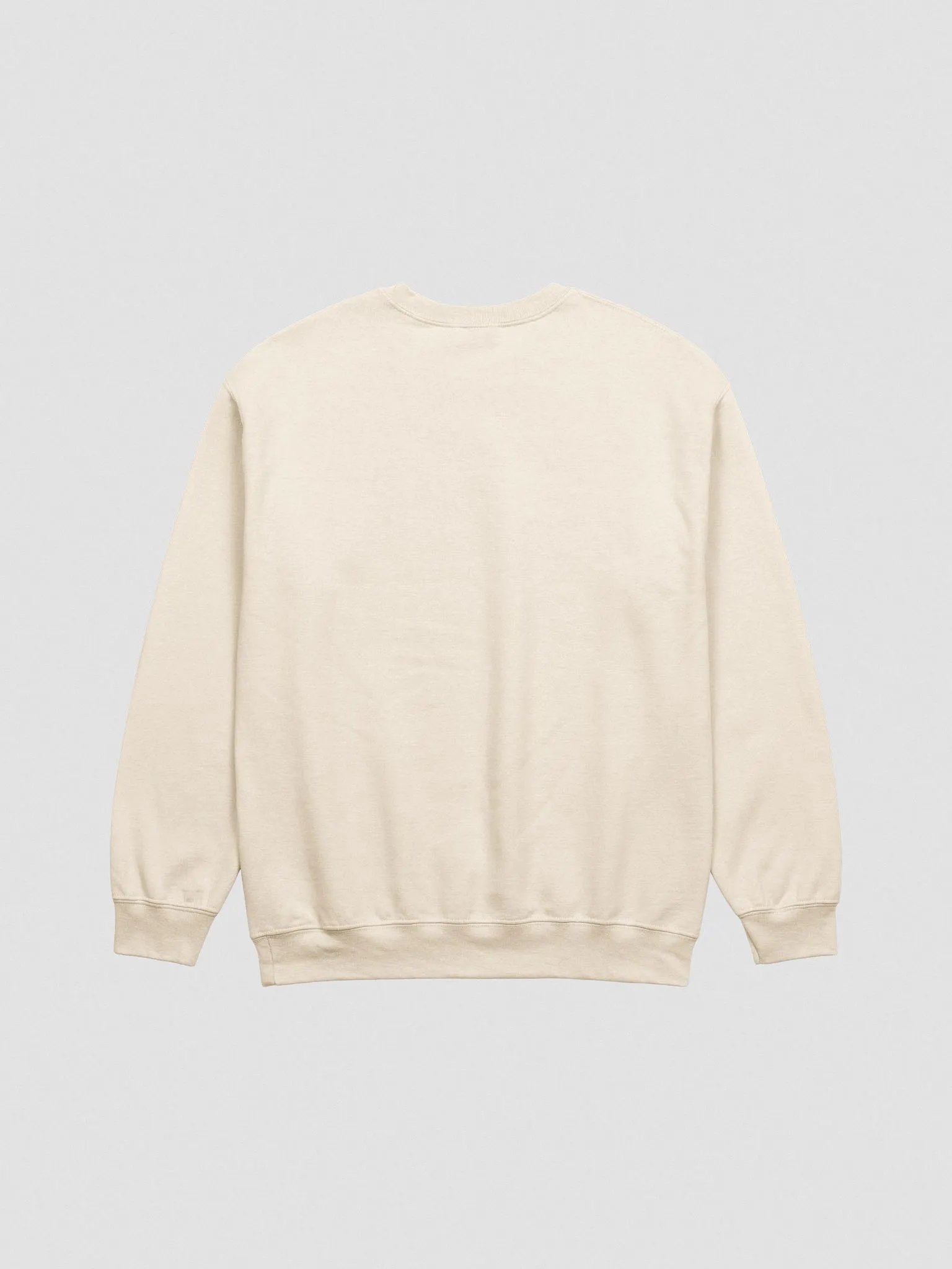 No Fluffs Given Sweatshirt (Embroidered) of a Standard Poodle(Chocolate) product image (6)
