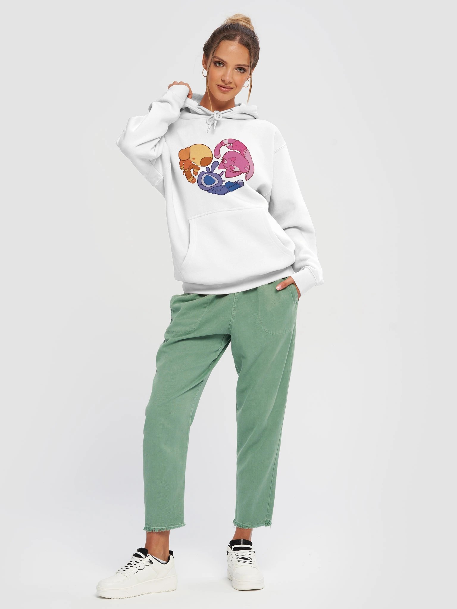 CatBirdDog Heart Hoodie product image (22)