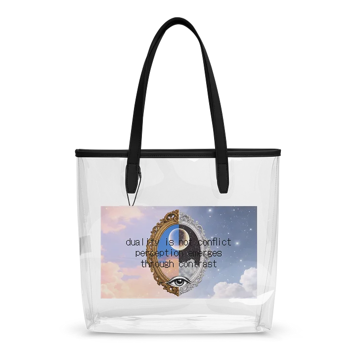 Parallel Clear Large Tote Bag product image (2)