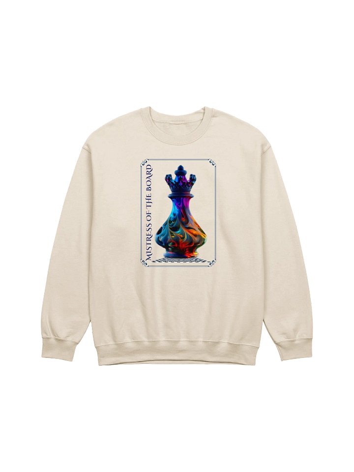 Mistress of the Board Chess Queen Sweatshirt product image (1)