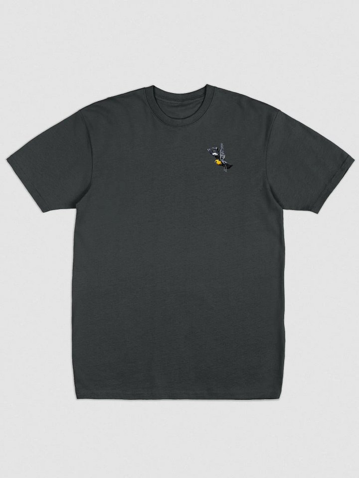 Flock 1 - Yellow-headed Blackbird Embroidered T-Shirt product image (5)