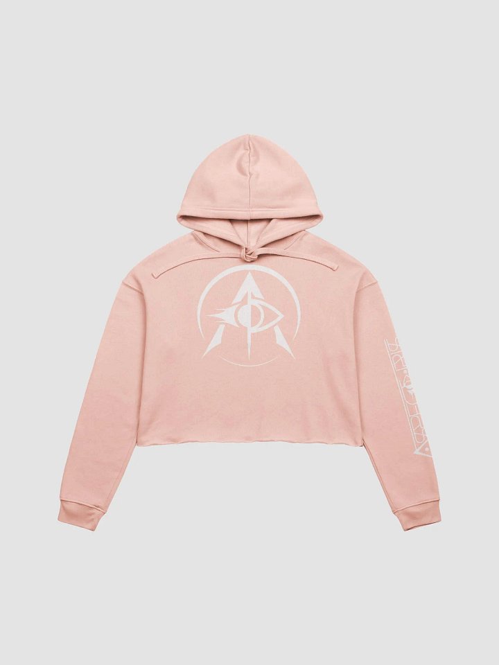ASPECT IRIS PINK CROPPED HOODIE product image (1)