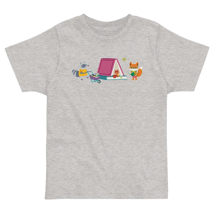 Wild About Reading Toddler T-Shirt product image (1)
