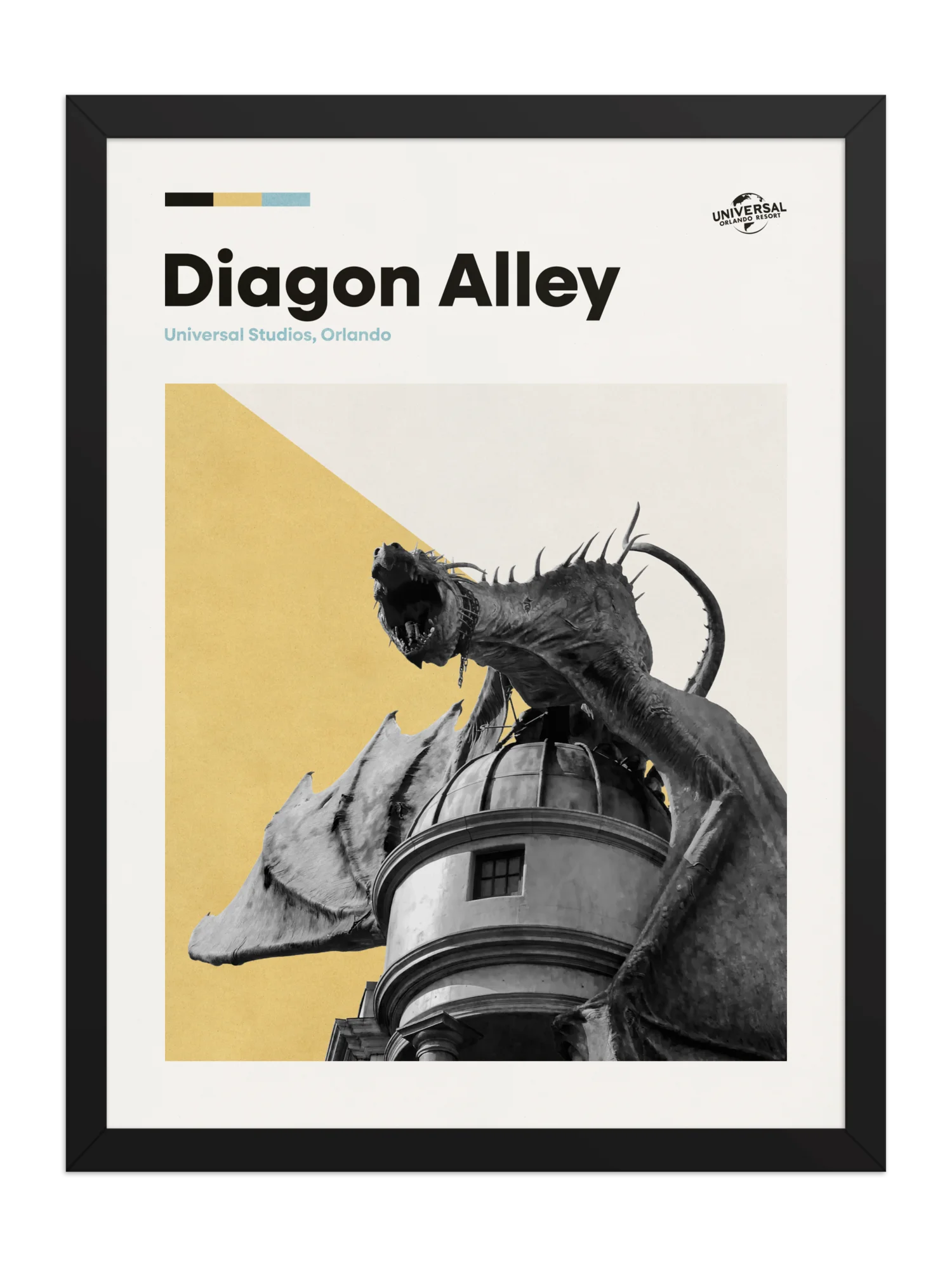 Diagon Alley Mid-Century Modern Poster product image (1)