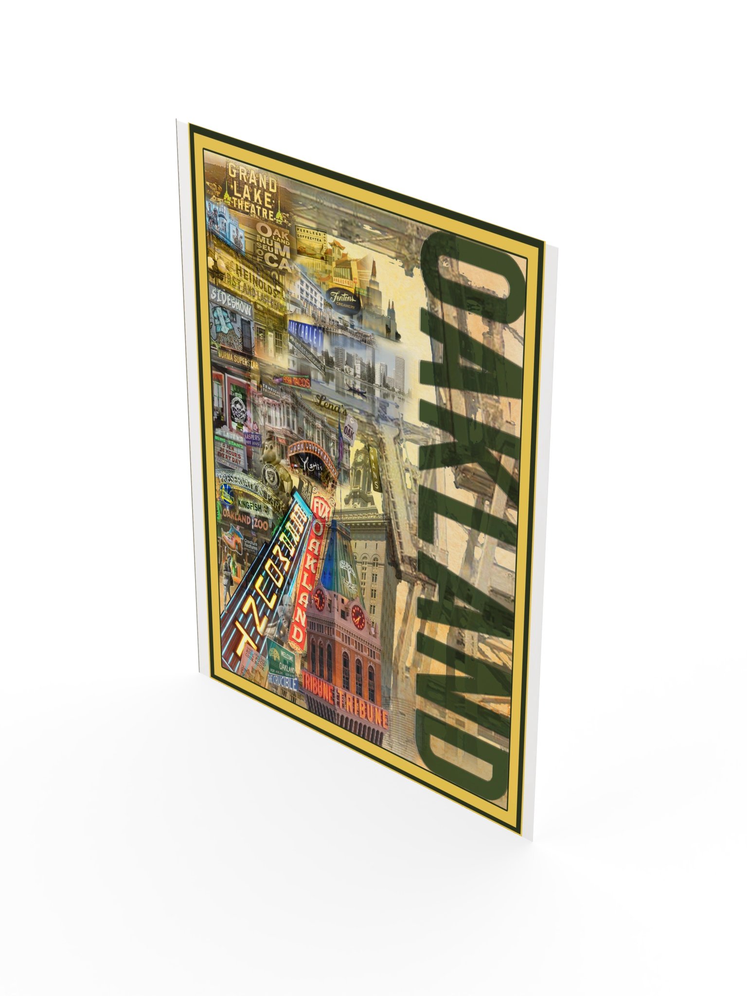 Oakland Collage Poster product image (19)