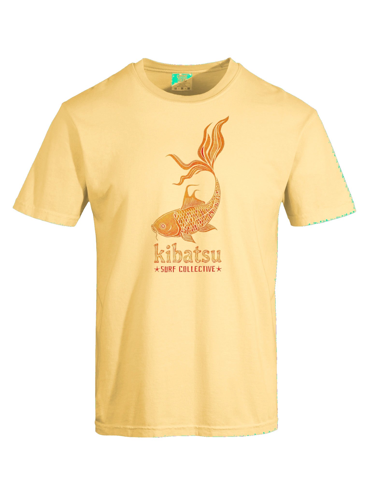Kibatsu Surf Collective Orange Koi T Shirt product image (207)