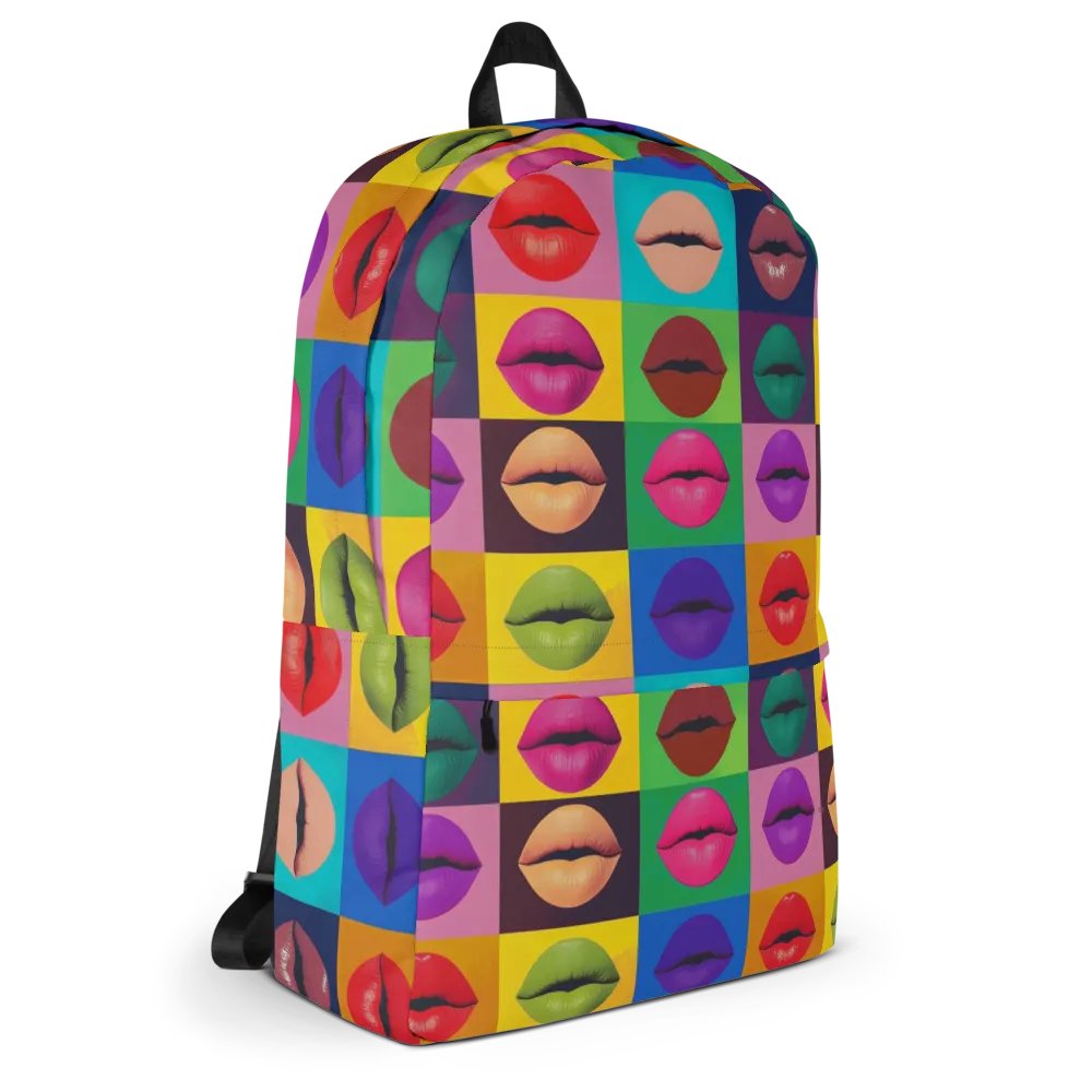 Pop Art Lips All-Over Backpack product image (5)