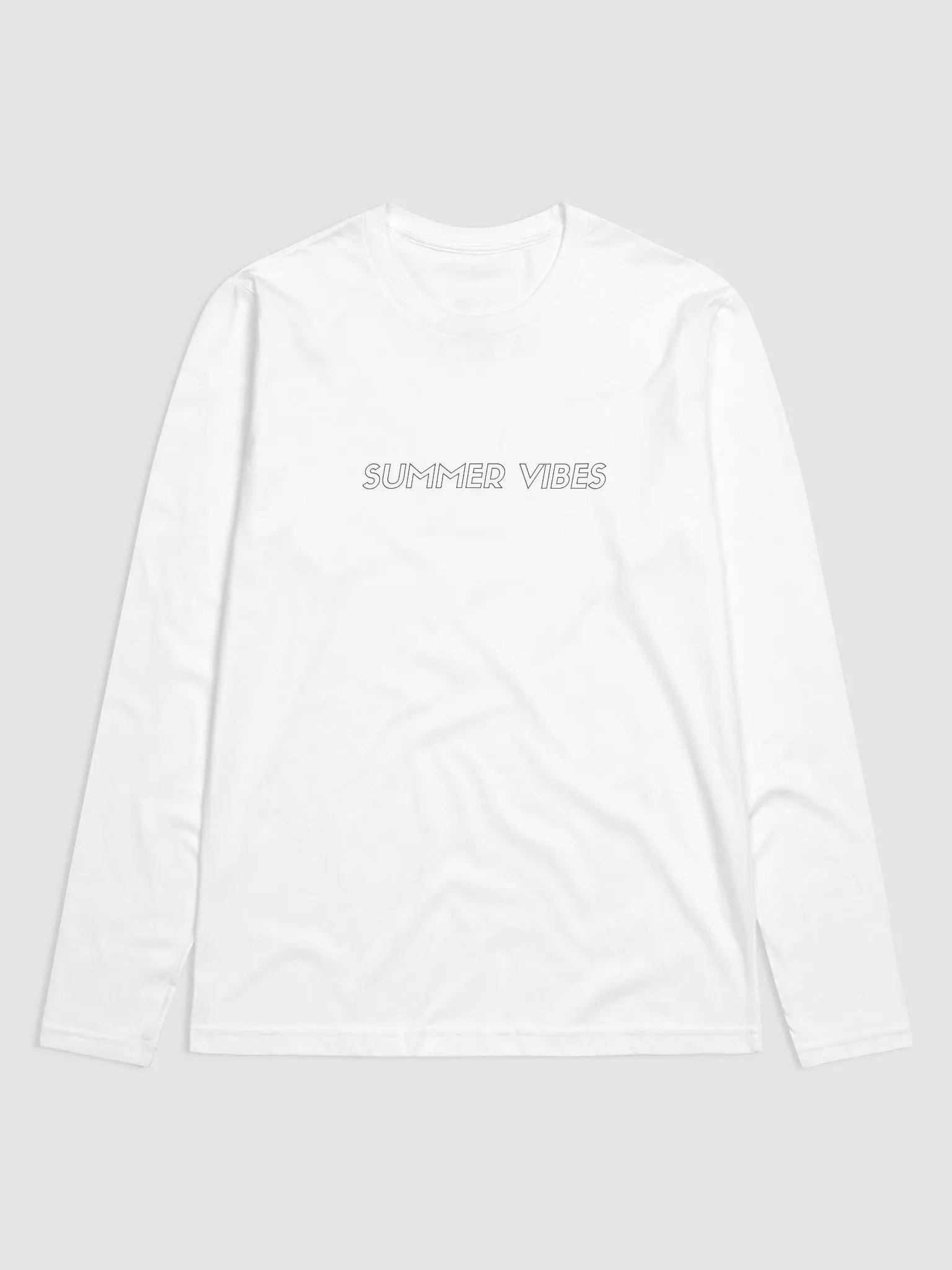 Summer Vibes Long Sleeve - White product image (3)