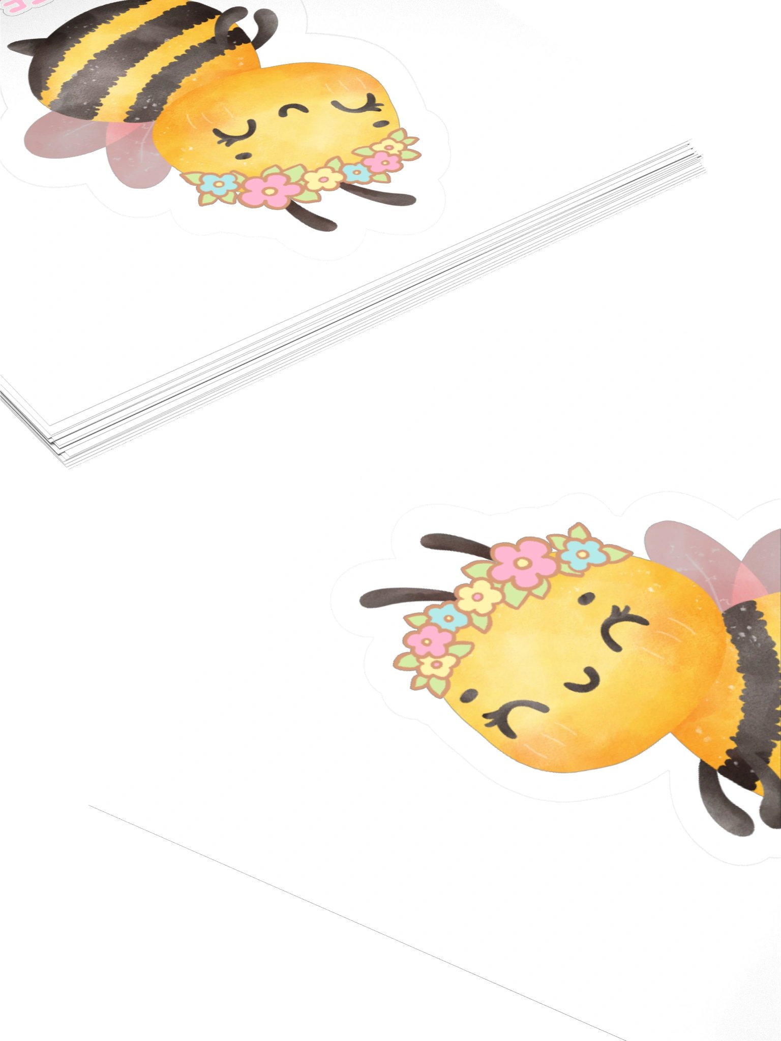 You Are BEE-utiful Bee Kiss-Cut Sticker product image (11)