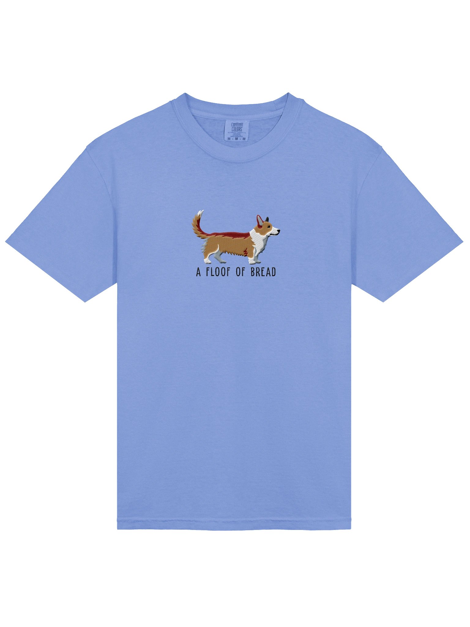 A Floof of Bread T-Shirt(Embroidered) of a Cardigan Welsh Corgi(Tan) product image (6)