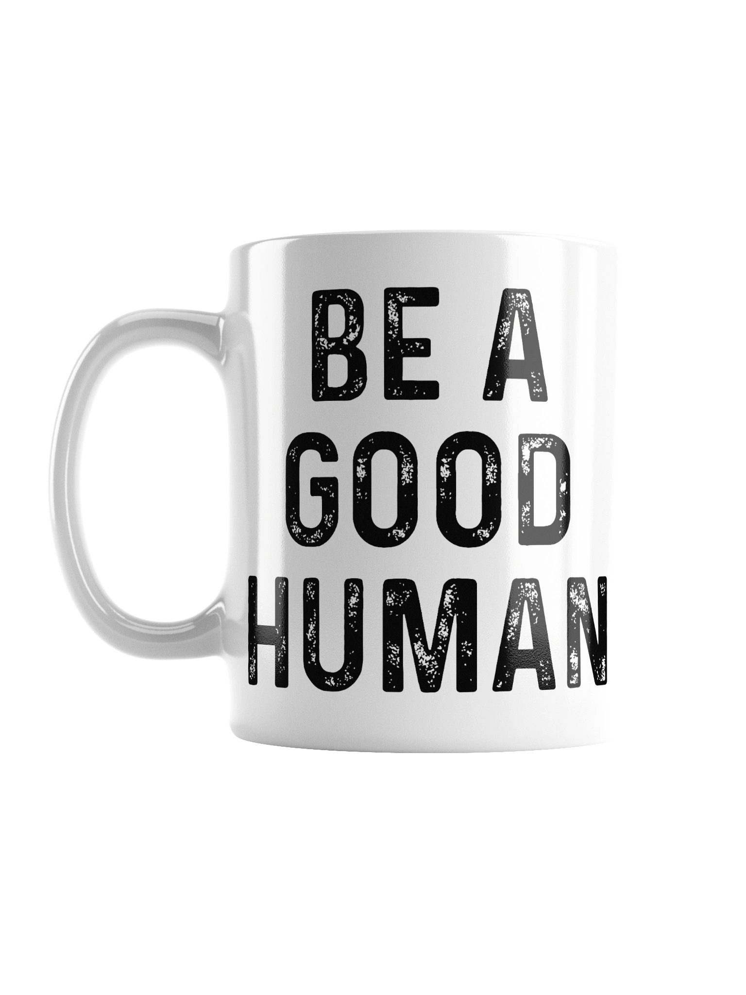 Be a Good Human Mug product image (1)