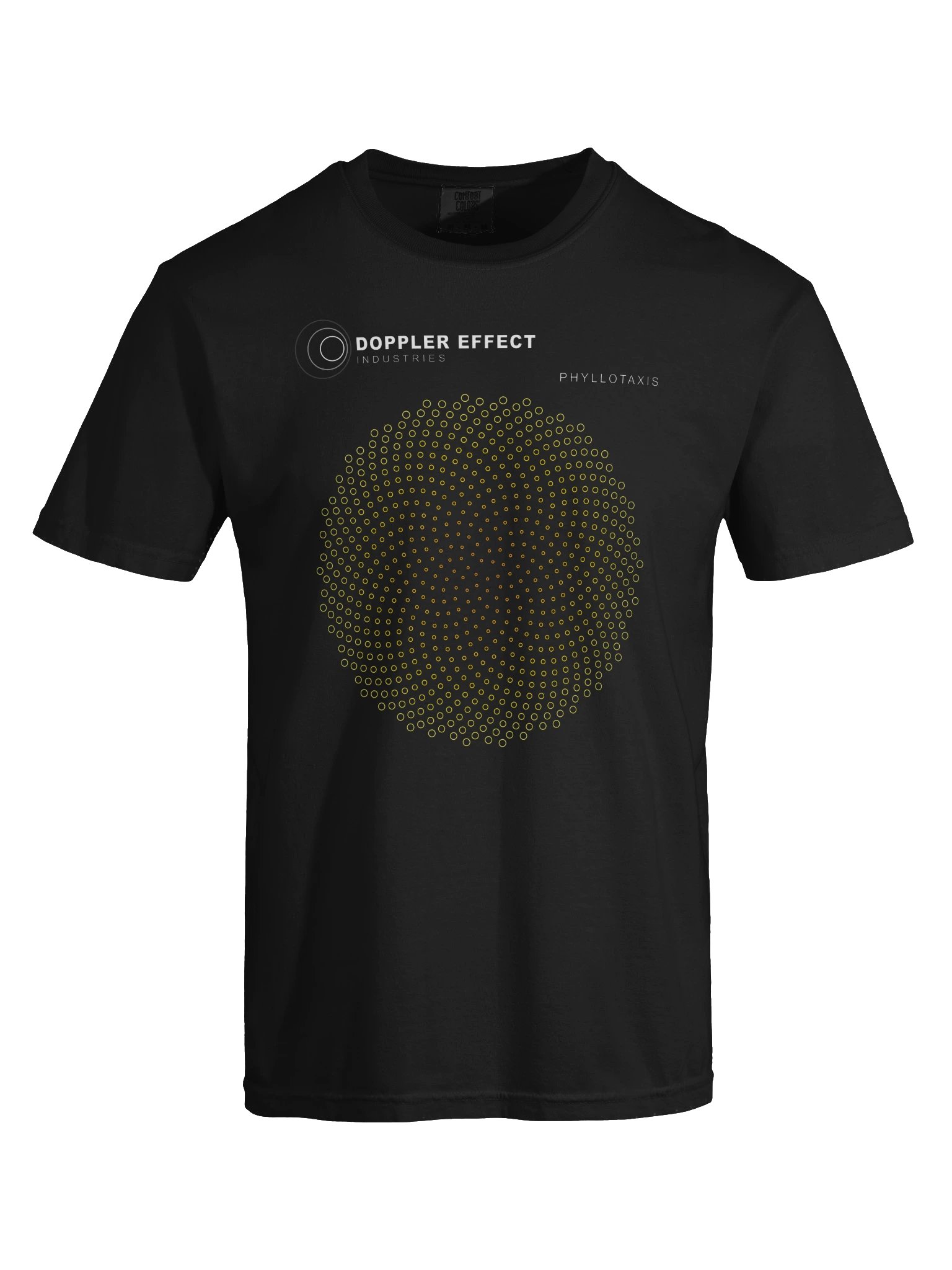 Sunflower Phyllotaxis T-Shirt – Amber, Gold & Yellow product image (33)