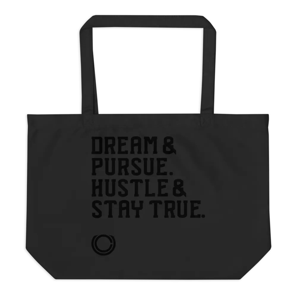Stealth - Black The Motto Tote Bag product image (2)