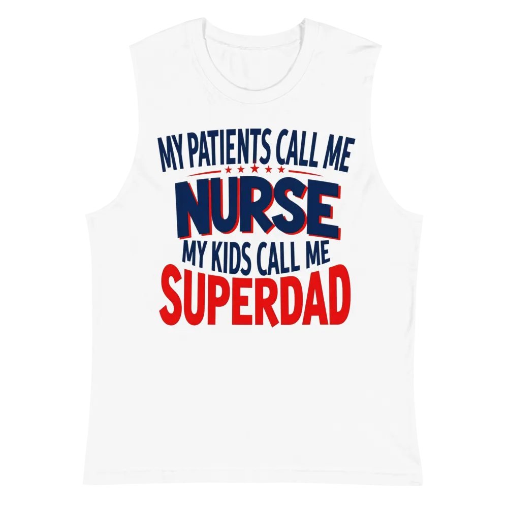 Superdad Nurse Muscle Tank product image (2)