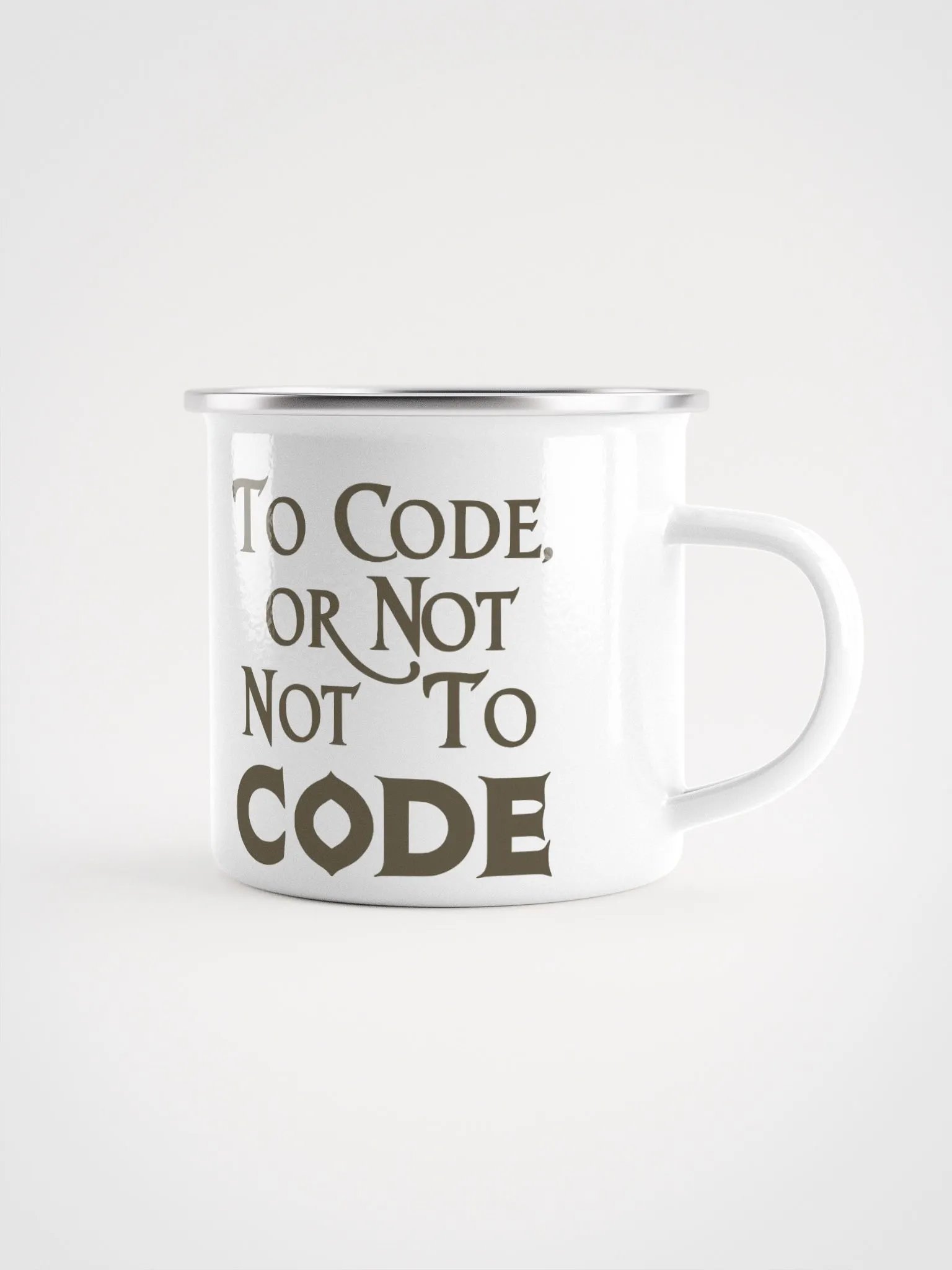 The Coder's Soliloquy Mug: To Code or Not to Code product image (1)