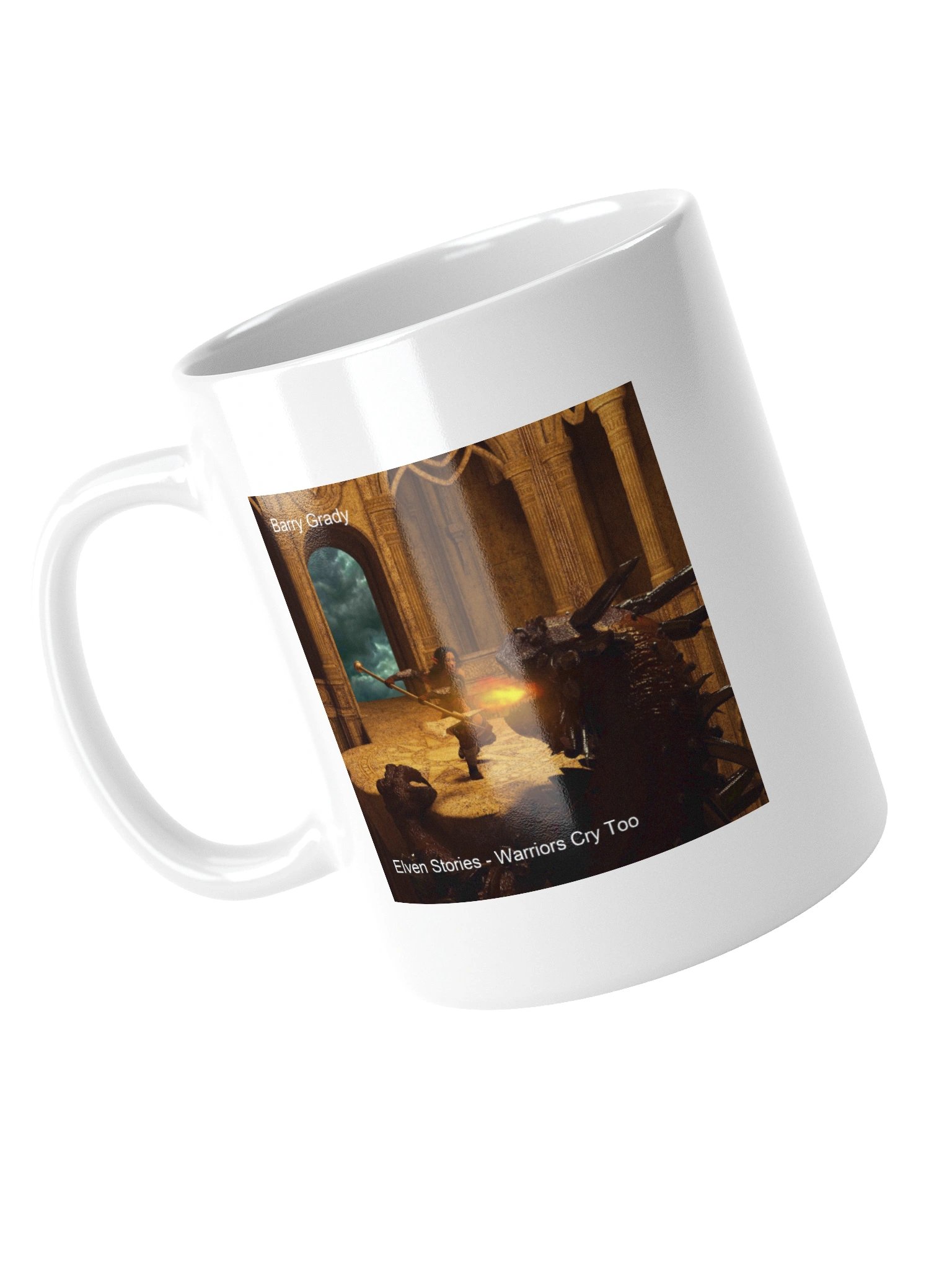 'Elven Stories - Warriors Cry Too' Mug product image (11)