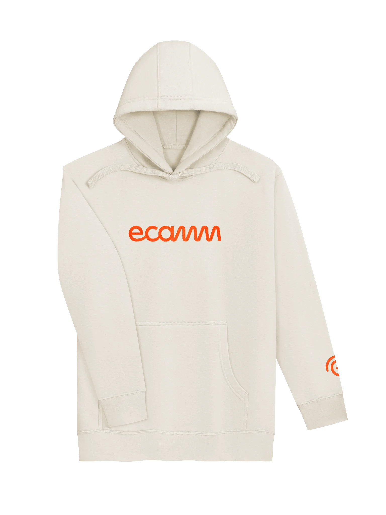 Ecamm Hoodie 2026 (orange logo) product image (3)