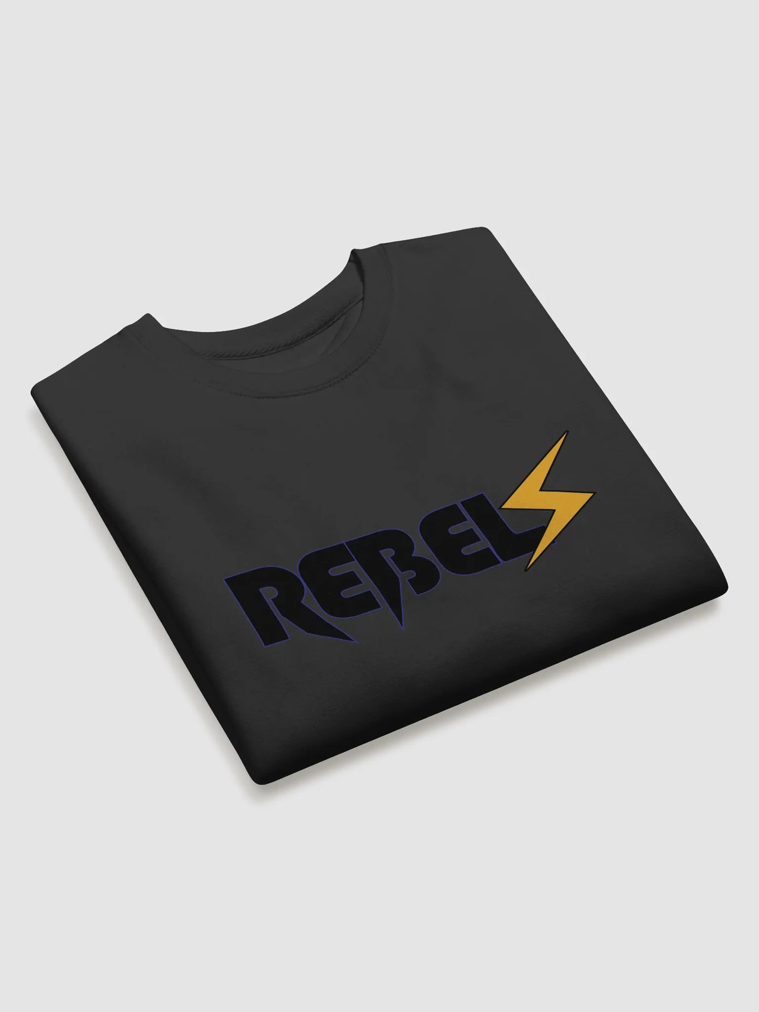 Rebels Sweater Black | Black/Orange / Blue Outline product image (3)