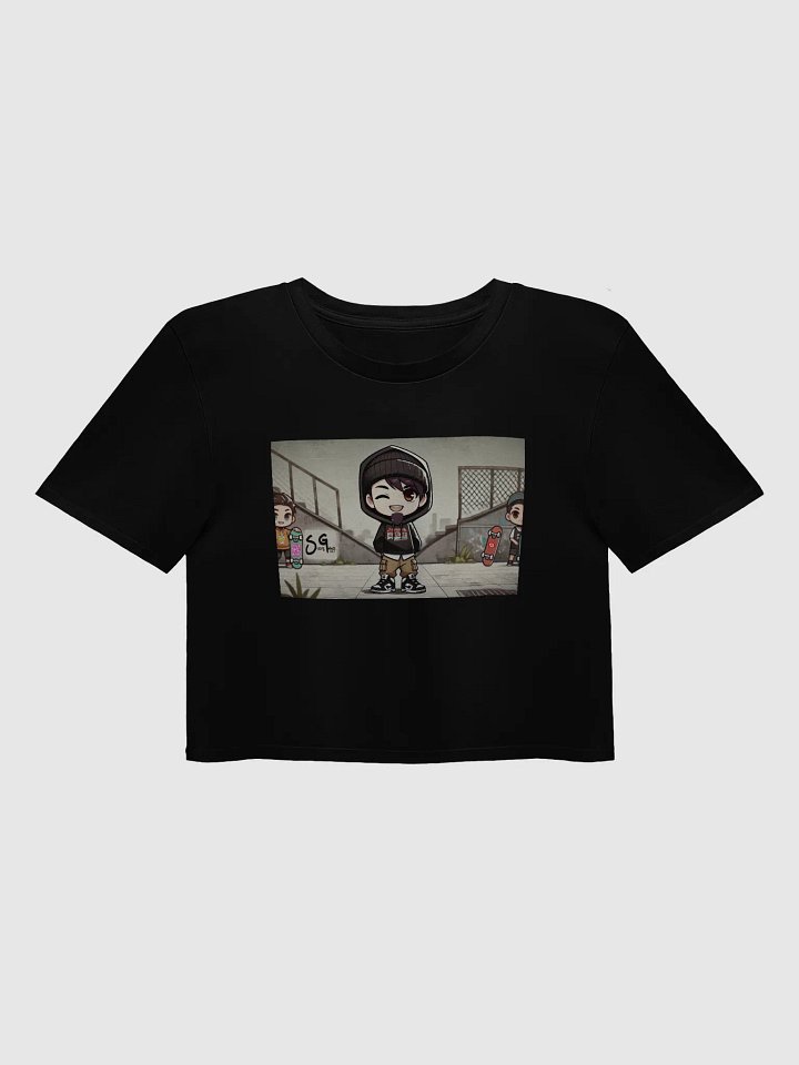 chibi sucat skate Women's Crop Top product image (1)