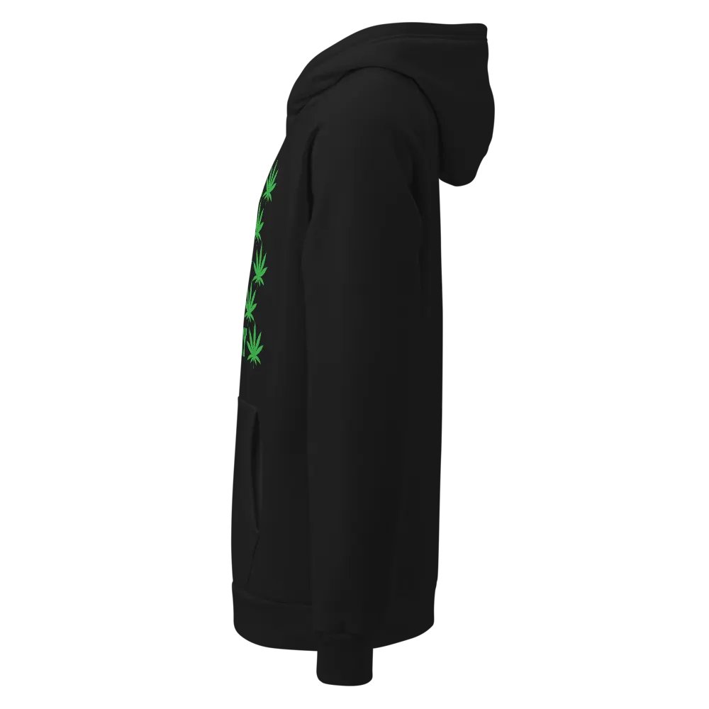 Green Cannabis Leaf - All Day | Under Armour® Hoodie product image (2)