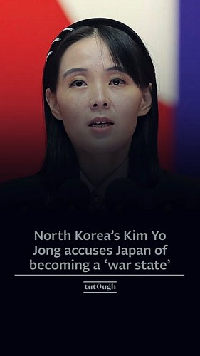 🇰🇵🇯🇵North Korea has criticised Japan’s expanding defence posture, with Kim Yo Jong, sister of leader Kim Jong Un, accusing To...